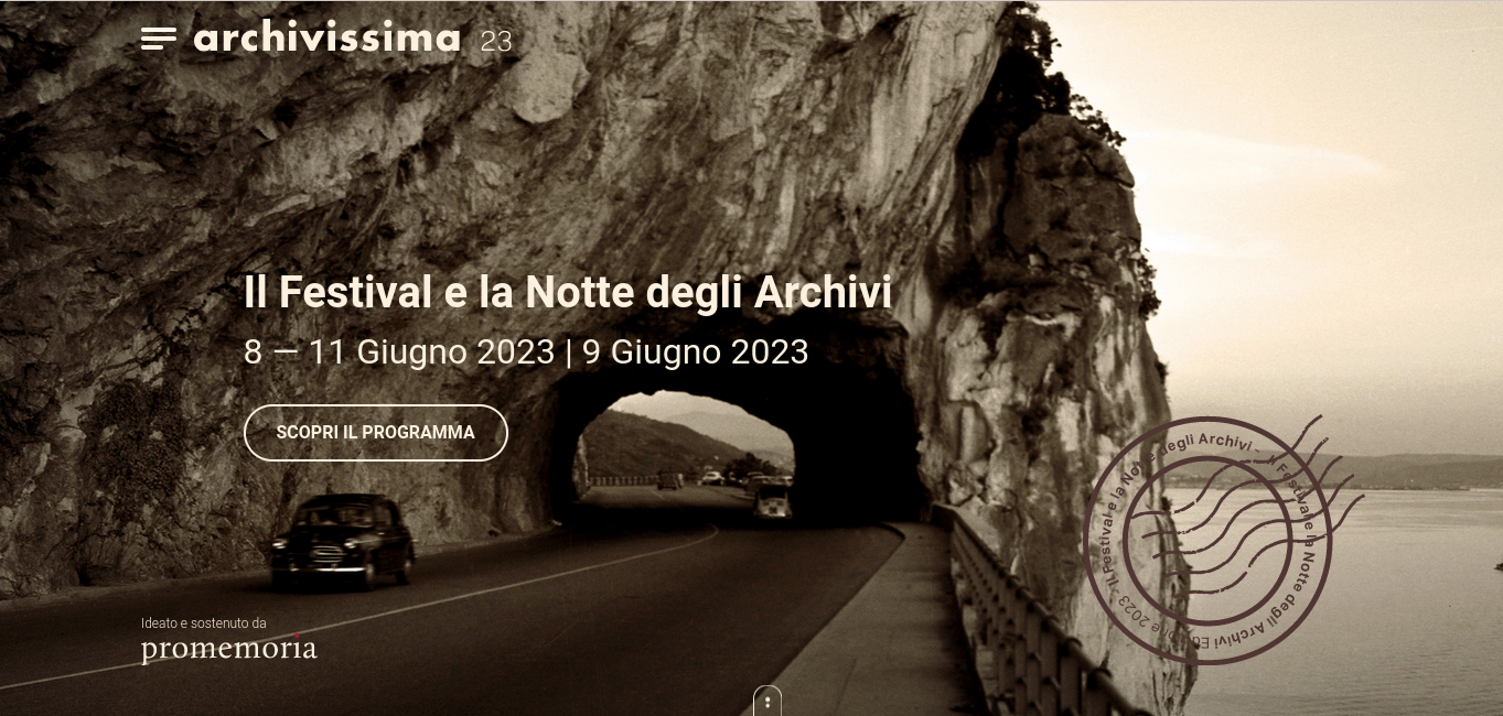Archivissima 2023. Carnet de Voyage